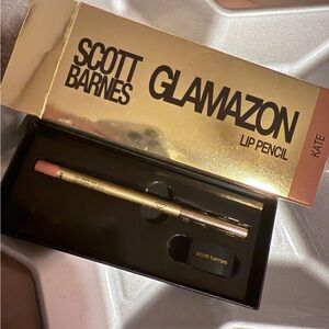 Scott Barnes Glamazon Lip Pencil with sharpener in shade Kate NWB